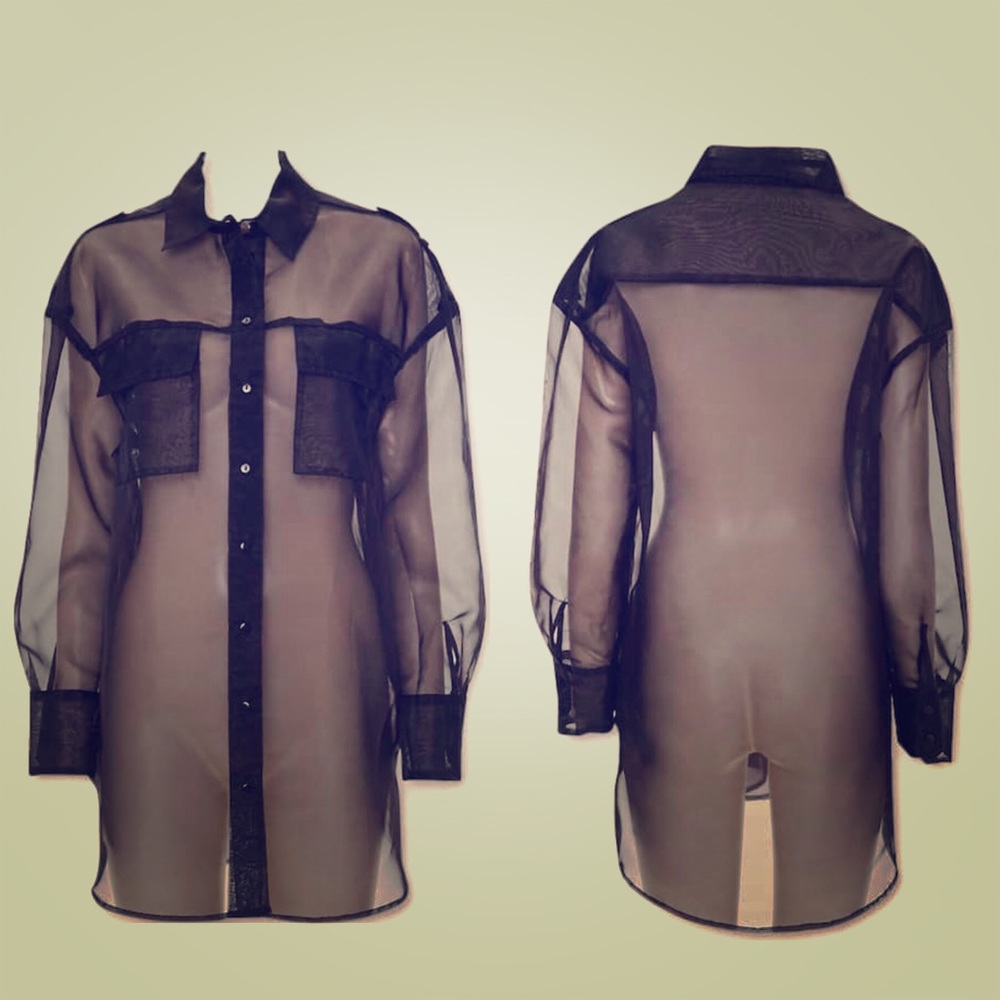 Blazer see-through Dress